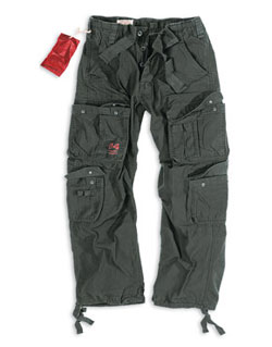 БРЮКИ AIRBORNE VINTAGE SCHWARZ SURPLUS 53598.63