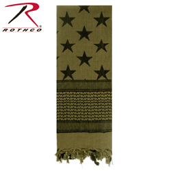  SHEMAGH TACTICAL SUBDUED US FLAG  ROTHCO 8864