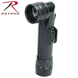  D-CELL ANGLE FLASHLIGHT - BLACK     ROTHCO 639