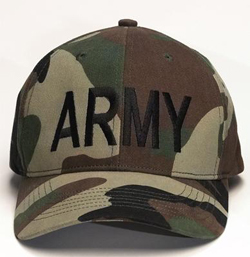   LOW PROFILE CAP CAMO - ARMY  ROTHCO 8288