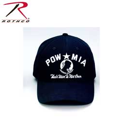  ROTHCO LOW PROFILE POW MIA BLACK  ROTHCO 9288