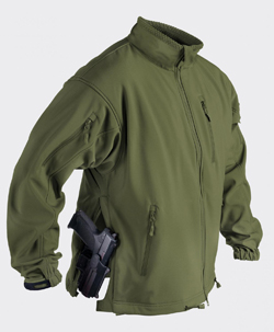  JACKAL QSA SOFT SHELL - Olive Green  HELIKON-TEX BL-JCK-FS-02