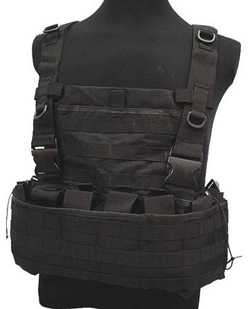   Combat Carrier Vest Black (600D) WS20113B