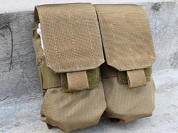  molle TMC M4 Double Mag (Coyote Brown) WS22243CB