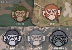     Monkey Head Logo  MSM patch-00017-aculight