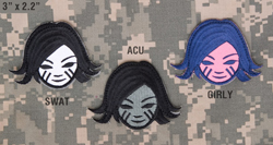     Battlegirl - Large  MSM patch-00033-acu