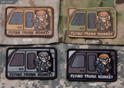     Flying Trunk Monkey  MSM patch-00070-desert