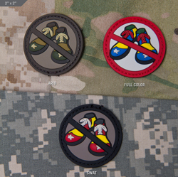     No Clown Shoes PVC  MSM patch-00171-swat