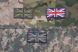     British Flag PVC  MSM patch-00199-multicam